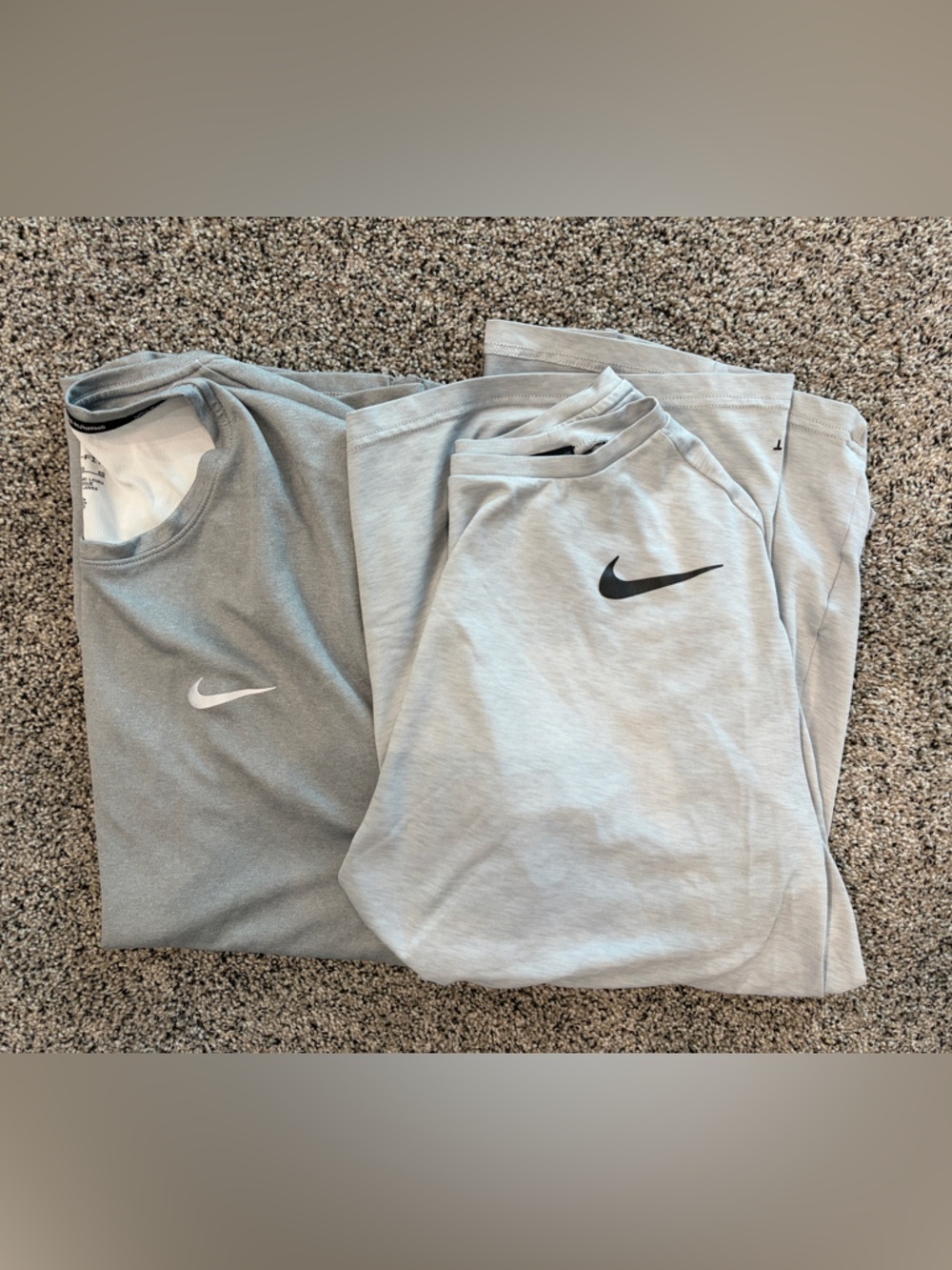 Pair of XL Nike Dri-Fit Men’s Shirts